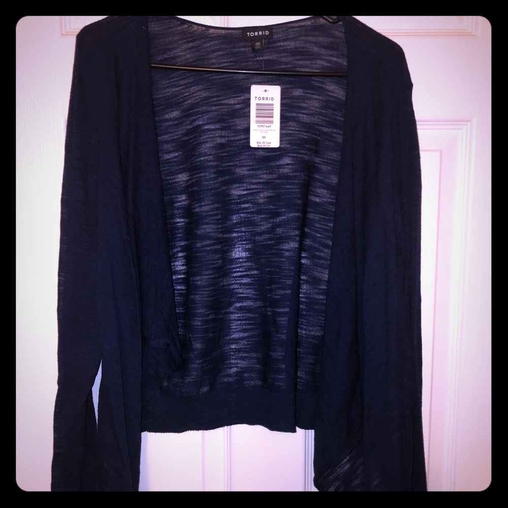 NWT Slub Knit Cardigan